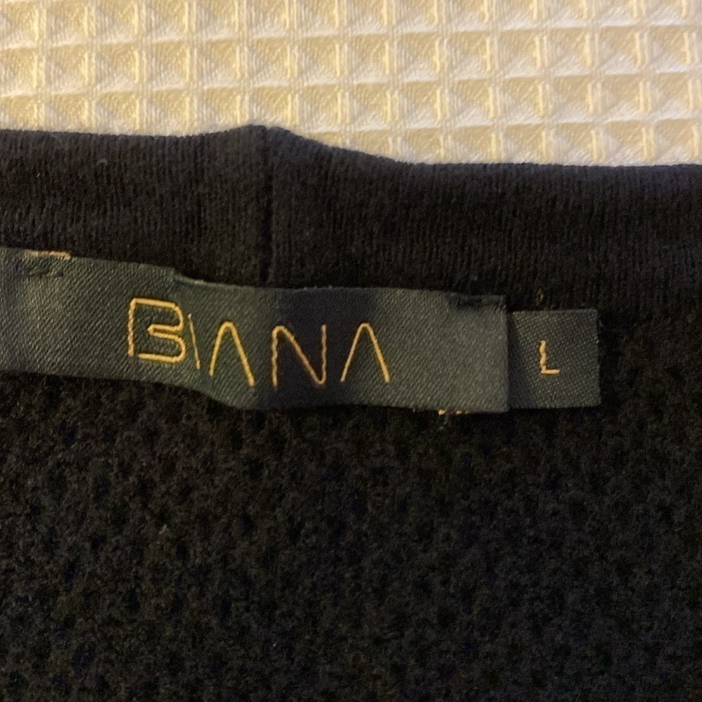 Biana Women’s Italian Merino Wool Crew Neck Sweater Sz L